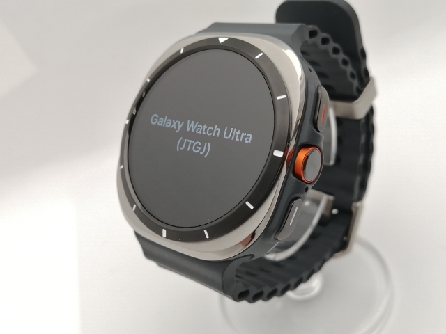 【中古】SAMSUNG Galaxy Watch Ultra (2024) LTE/Bluetoothモデル SM-L705FZTJSJP [チタニウム シルバー]【神保町】保証期間１ヶ月【ランクA】