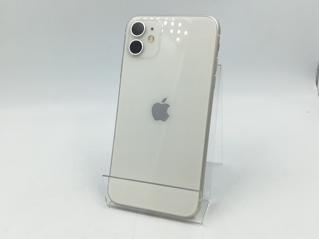 【中古】Apple 海外版 【SIMフリー】 iPhone 11 64GB ホワイト（後期型番）【千葉】保証期間１ヶ月【ランクA】