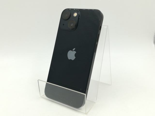 【中古】Apple 楽天モバイル 【SIMフリー】 iPhone 13 mini 128GB ミッドナイト MLJC3J/A【千葉】保証期間１ヶ月【ランクC】