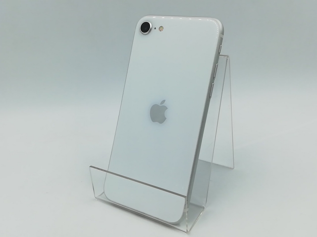 【中古】Apple SoftBank 【SIMロック解除済み】 iPhone SE（第2世代） 64GB ホワイト MHGQ3J/A（後期型番）【千葉】保証期間１ヶ月【ランクC】