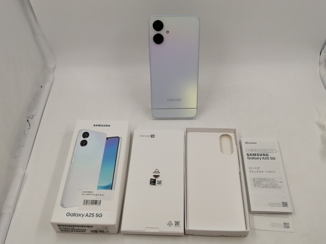 【中古】SAMSUNG docomo 【SIMフリー】 Galaxy A25 5G ライトブルー 4GB 64GB SC-53F【千葉】保証期間１ヶ月【ランクB】_7