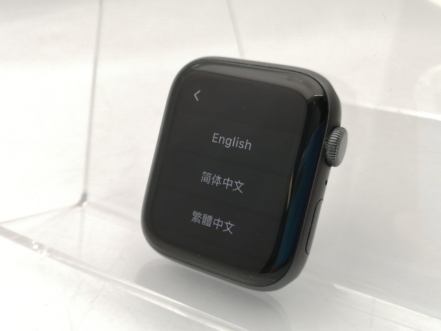 【中古】Apple Apple Watch Series5 GPS 44mm スペースグレイアルミケース (バンド無し)【千葉】保証期間１ヶ月【ランクC】