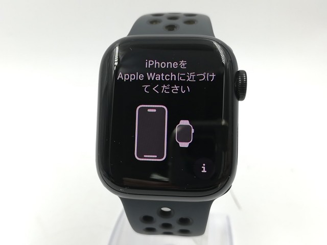 【中古】Apple Apple Watch Nike Series7 GPS 41mm ミッドナイトアルミ/スポーツバンド アンスラサイト/ブラックNike【千葉】保証期間１