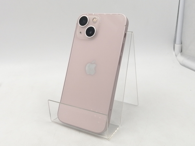 中古】Apple au 【SIMフリー】 iPhone 13 mini 256GB ピンク MLJL3J/A