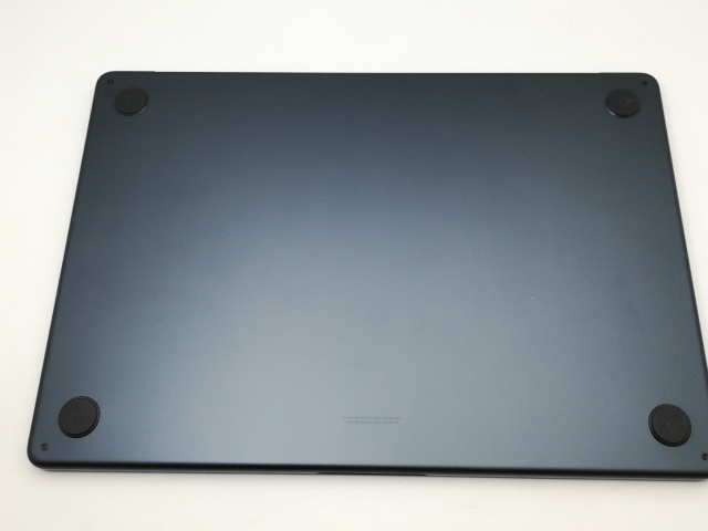 【中古】Apple MacBook Air 15インチ M2(CPU:8C/GPU:10C) 8GB/512GB ミッドナイト MQKX3J/A (M2,2023)【中野】保証期間１ヶ月【ランクB】_8