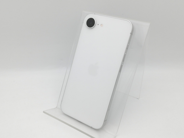 【中古】Apple 国内版 【SIMフリー】 iPhone 16e 128GB ホワイト MD1R4J/A【中野】保証期間１ヶ月【ランクB】