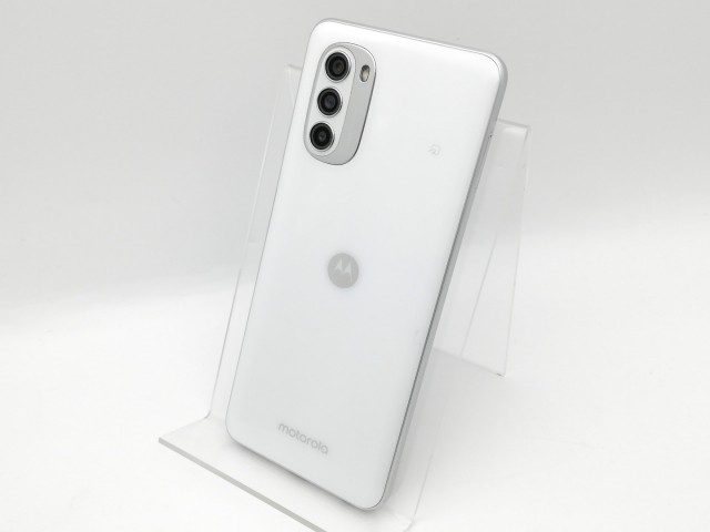 中古】MOTOROLA 国内版 【SIMフリー】 moto g52j 5G パール