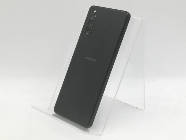 中古】SONY au 【SIMフリー】 Xperia 10 IV ブラック 6GB 128GB