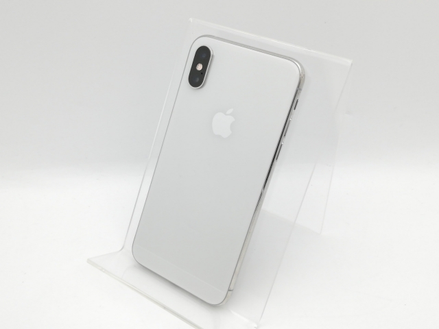 Apple - iPhone XS シルバー 64GB SIMロックあり iPhone XS】64GB