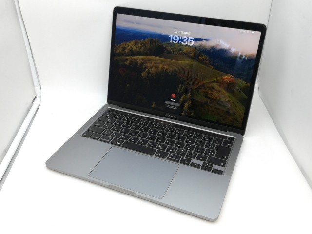 【中古】Apple MacBook Pro 13インチ M2(CPU:8C/GPU:10C) 8GB/256GB スペースグレイ MNEH3J/A (M2・2022)【中野】保証期間１ヶ月【ラン