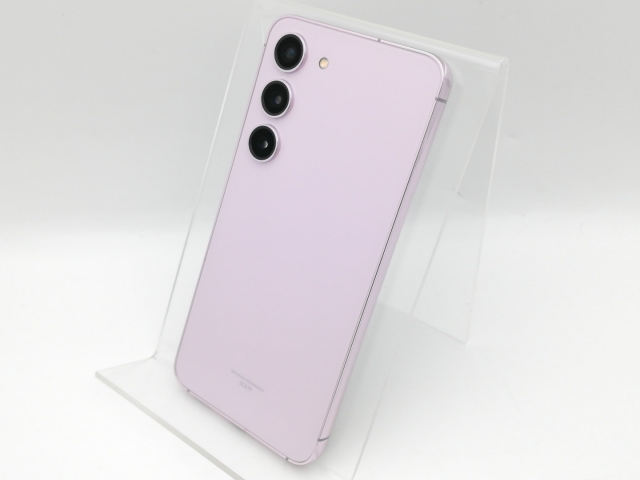 【中古】SAMSUNG au 【SIMフリー】 Galaxy S23 ラベンダー 8GB 256GB SCG19【中野】保証期間１ヶ月【ランクB】