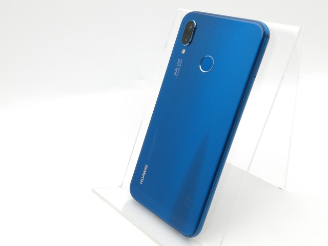保証あり HUAWEI P20 Lite クラインブルー SIMフリー 中古】Huawei