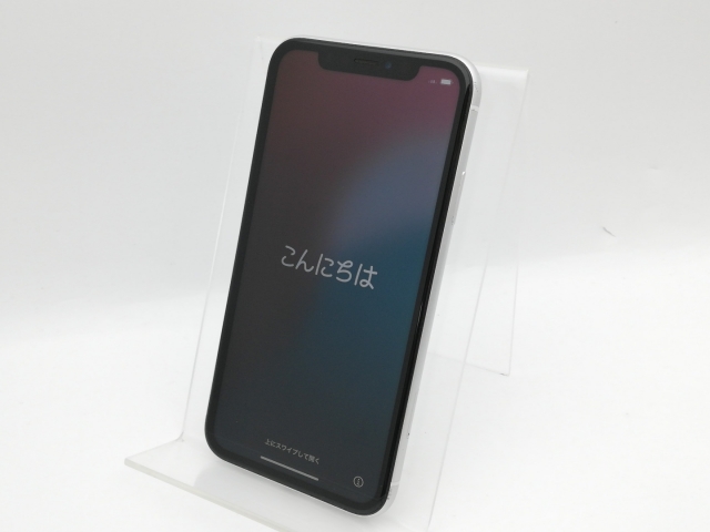 【中古】Apple au 【SIMロック解除済み】 iPhone XR 64GB ホワイト MT032J/A【中野】保証期間１ヶ月【ランクC】_1