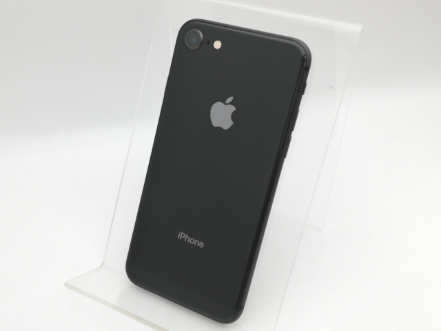 【中古】Apple docomo 【SIMロック解除済み】 iPhone 8 64GB スペースグレイ MQ782J/A【中野】保証期間１ヶ月【ランクB】