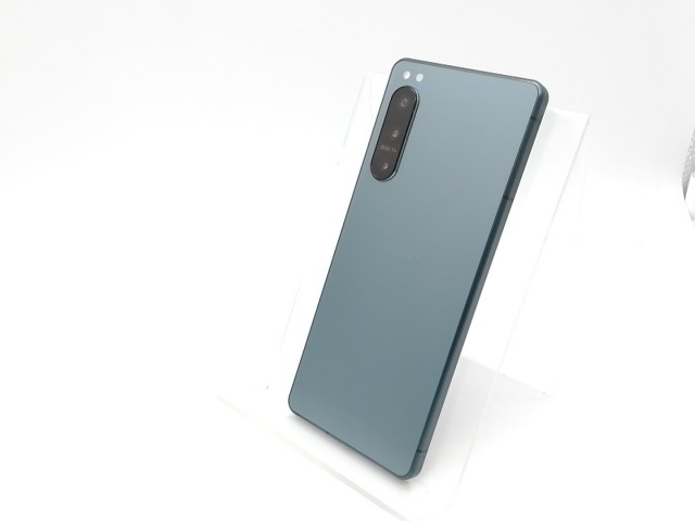 【中古】SONY au 【SIMフリー】 Xperia 5 IV 8GB 128GB SOG09 グリーン【吉祥寺】保証期間１ヶ月【ランクB】