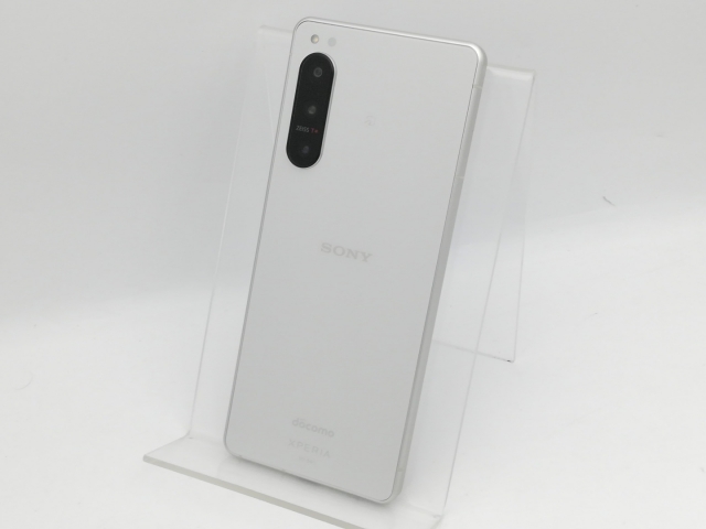 【中古】SONY docomo 【SIM無償性】 Xperia 5 IV 8GB 128GB SO-54C エクリュホワイト【中野】言いはなつ継続期間１ヶ月【位置づけるB】