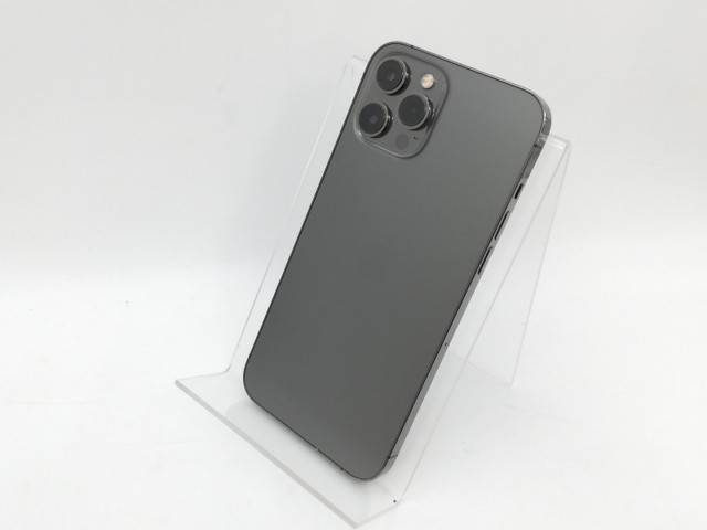 【中古】Apple au 【SIMロック解除済み】 iPhone 12 Pro Max 128GB グラファイト MGCU3J/A【中野】保証期間１ヶ月【ランクB】