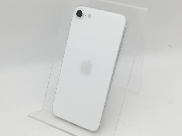 【中古】Apple au 【SIMロック解除済み】 iPhone SE（第2世代） 64GB ホワイト MHGQ3J/A（後期型番）【中野】保証期間１ヶ月【ランクC】