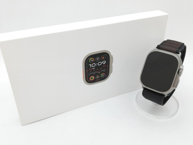 【中古】Apple Apple Watch Ultra2 49mm Cellular チタニウムケース/インディゴアルパインループ(M) MRET3J/A【中野】保証期間１ヶ月【ラ