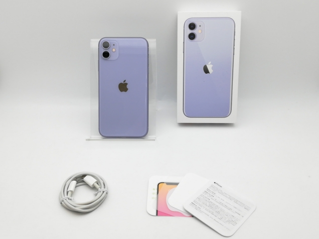 iPhone11 128GB パープル 国内版SIMフリー iPhone11/128GB SIMフリー