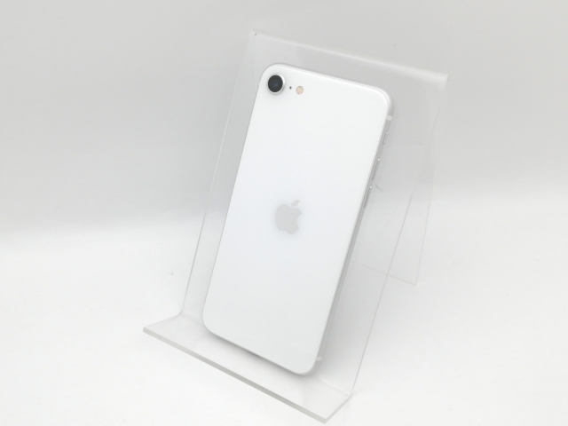 【中古】Apple au 【SIMロック解除済み】 iPhone SE（第2世代） 64GB ホワイト MHGQ3J/A（後期型番）【中野】保証期間１ヶ月【ランクB】