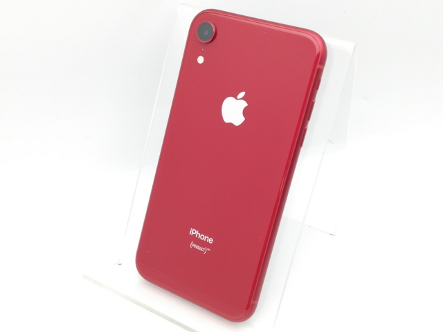 【中古】Apple 国内版 【SIMフリー】 iPhone XR 64GB (PRODUCT)RED MT062J/A【中野】保証期間１ヶ月【ランクC】