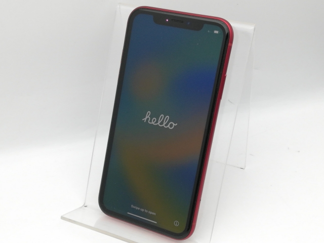 【中古】Apple 国内版 【SIMフリー】 iPhone XR 64GB (PRODUCT)RED MT062J/A【中野】保証期間１ヶ月【ランクC】_1