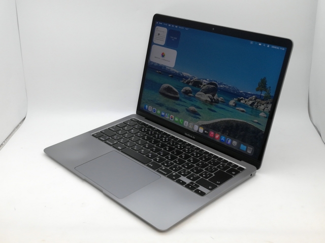 【中古】Apple MacBook Air 13インチ M1(CPU:8C/GPU:8C) 8GB/512GB スペースグレイ MGN73J/A (M1・2020)【中野】保証期間１ヶ月【ランクB】