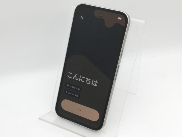 【中古】Google docomo 【SIMフリー】 Pixel 9a ポーセリン 8GB 128GB【池袋東口】保証期間１ヶ月【ランクA】