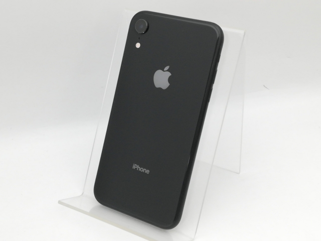 【中古】Apple docomo 【SIMロック解除済み】 iPhone XR 128GB ブラック MT0G2J/A【中野】保証期間１ヶ月【ランクC】