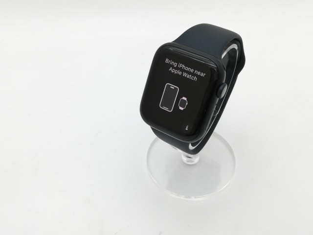 【中古】Apple Apple Watch Series9 45mm GPS ミッドナイトアルミニウムケース/ミッドナイトスポーツバンド(M/L) MR9A3J/A【中野】保証期