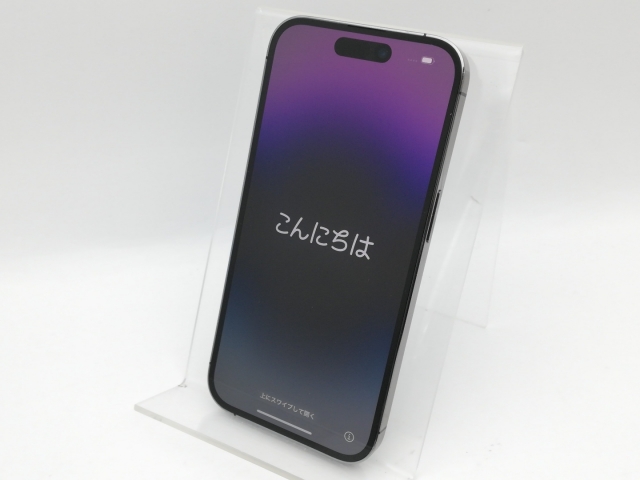 【中古】Apple 国内版 【SIMフリー】 iPhone 14 Pro 256GB ディープパープル MQ1E3J/A【中野】保証期間１ヶ月【ランクB】_1