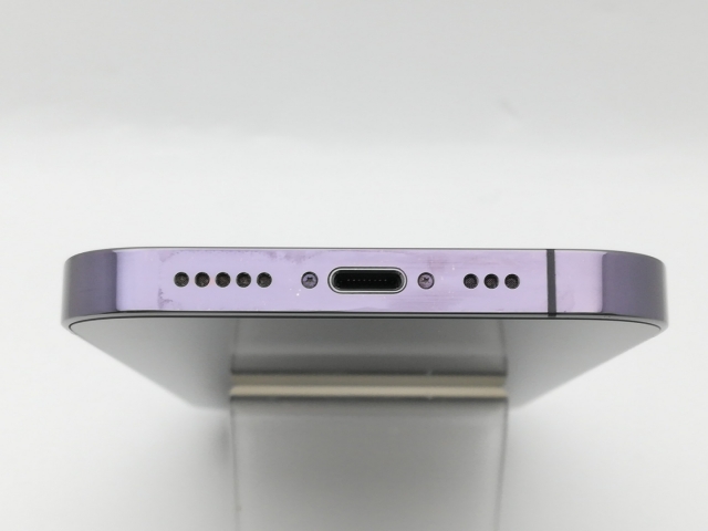 【中古】Apple 国内版 【SIMフリー】 iPhone 14 Pro 256GB ディープパープル MQ1E3J/A【中野】保証期間１ヶ月【ランクB】_5