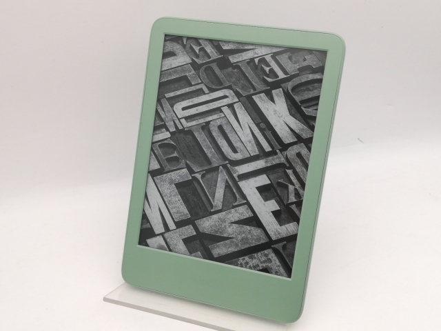 Kindle 第11世代（2024）マッチャ16GB 中古美品 純正ケース付 中古】Amazon Kindle(2024/第11世代) 16GB マッチャ【中野】保証期間1