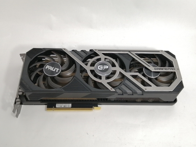 【中古】Palit GeForce RTX 3070 GamingPro OC 8GB LHR（NE63070S19P2-1041A）RTX3070(LHR)/8GB(GDDR6)【新宿】保証期間１週間