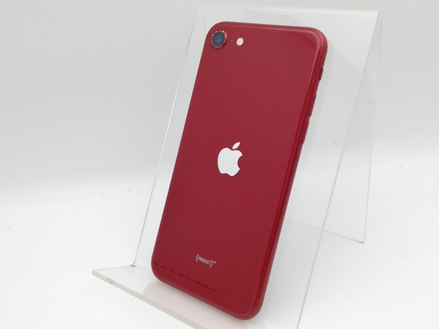 【中古】【赤ロム保証あり】Apple ymobile 【SIMフリー】 iPhone SE（第3世代） 64GB (PRODUCT)RED MMYE3J/A【新宿】保証期間１ヶ月【ランクC】