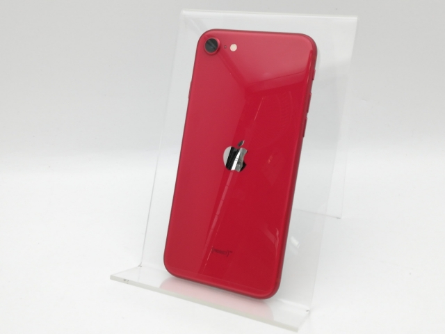 SIMロック解除済み MHGV3J/A iPhone SE(第2世代) 128GB レッド au