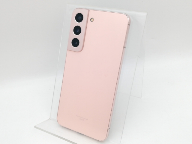 【中古】SAMSUNG au 【SIMフリー】 Galaxy S22 ピンクゴールド 8GB 256GB SCG13【府中ル・シーニュ】保証期間１ヶ月【ランクB】