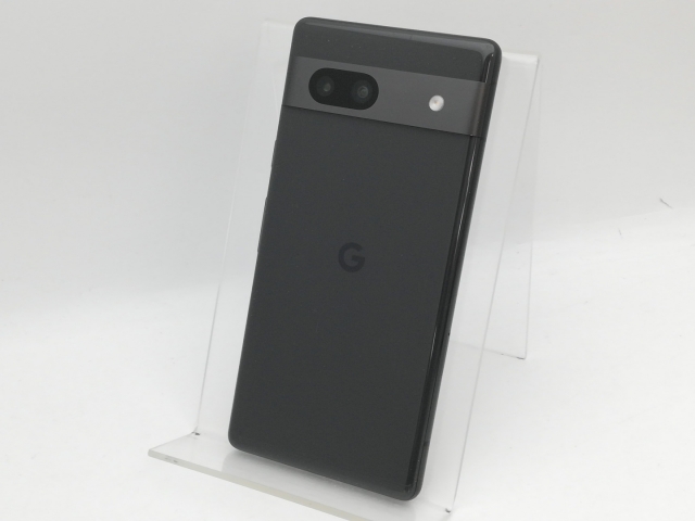 【中古】Google docomo 【SIMフリー】 Pixel 7a チャコール 8GB 128GB G82U8【中野】保証期間１ヶ月【ランクB】