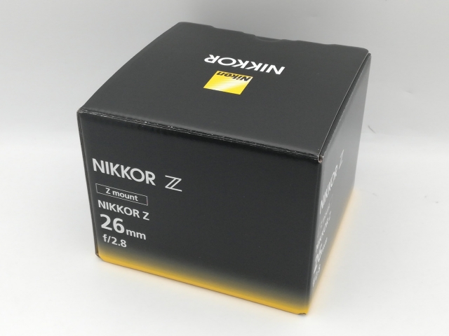 【未使用】Nikon NIKKOR Z 26mm f/2.8 (Nikon Zマウント)【秋葉5号】保証期間３ヶ月
