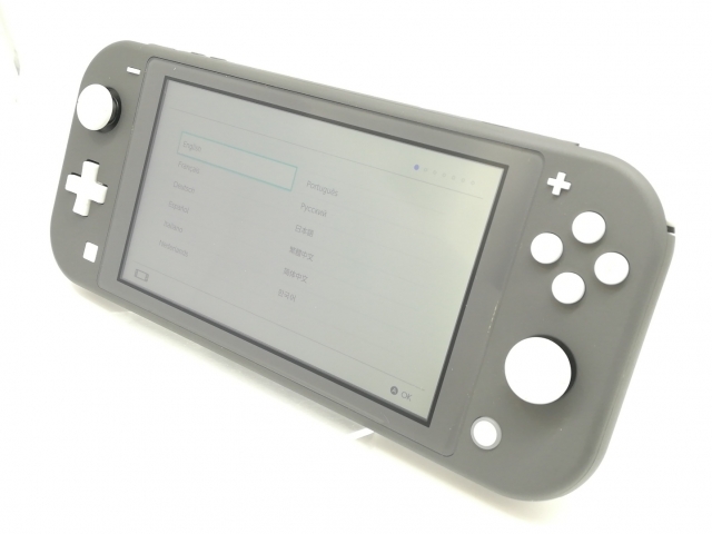 未使用　NintendoSwitchLite　Glay　HDH-S-GAZAA Nintendo Switch Lite グレー 新品未使用 本体 任天堂スイッチ HDH-S