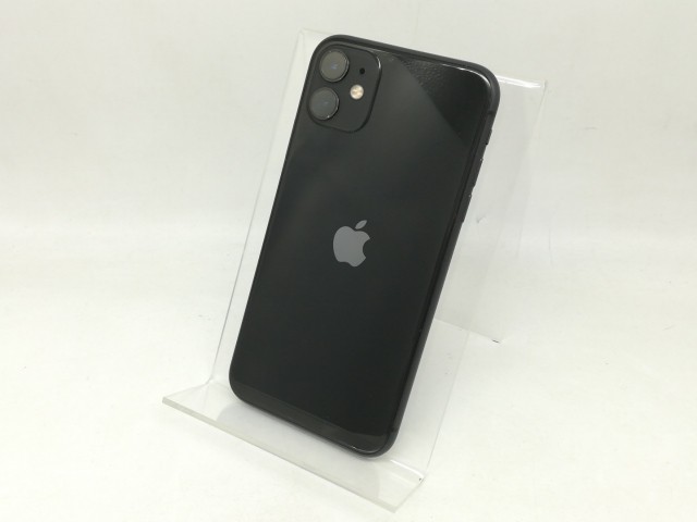 【中古】Apple docomo 【SIMロック解除済み】 iPhone 11 64GB ブラック MWLT2J/A【宇田川】保証期間１ヶ月【ランクB】