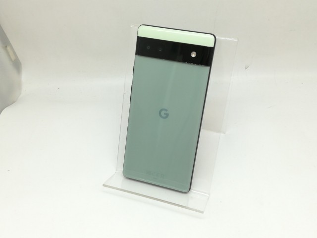 【中古】Google 海外版 【SIMフリー】 Pixel 6a セージ 6GB 128GB【宇田川】保証期間１ヶ月【ランクB】の通販は