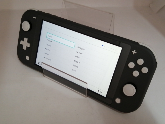 【中古】Nintendo Switch Lite 本体 グレー HDH-S-GAZAA【宇田川】保証期間１ヶ月【ランクB】