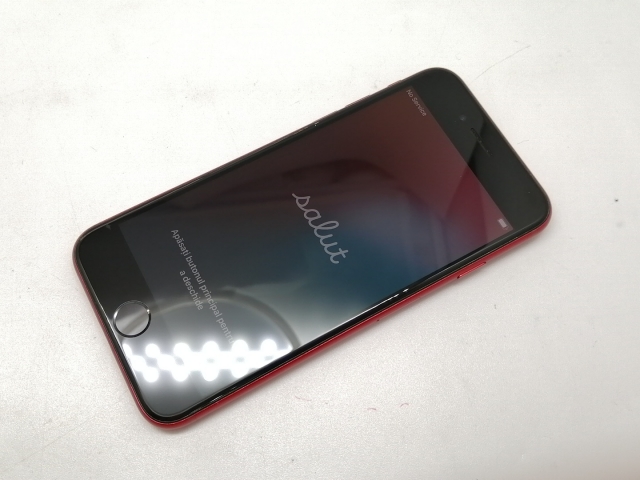 【中古】Apple au 【SIMフリー】 iPhone SE（第3世代） 64GB (PRODUCT)RED MMYE3J/A【宇田川】保証期間１ヶ月【ランクB】_1