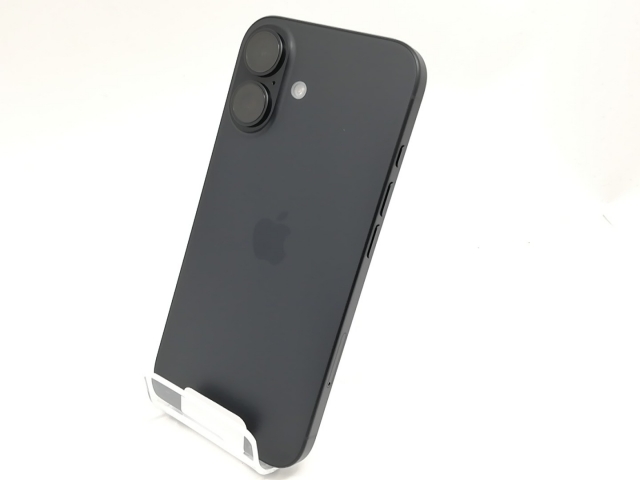 未使用】Apple 国内版 【SIMフリー】 iPhone 16 128GB ブラック MYDQ3J