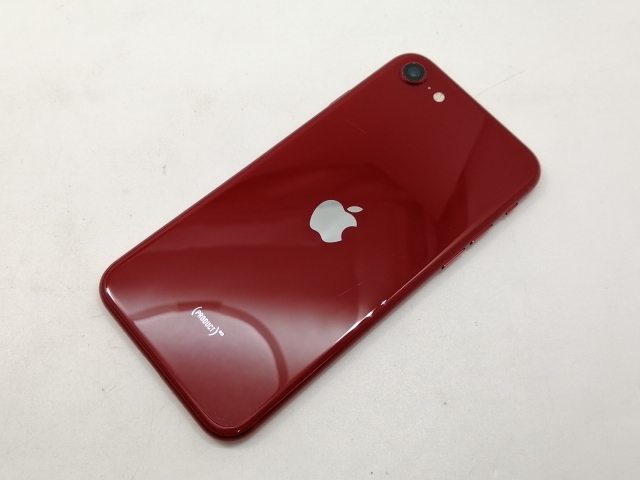 【中古】Apple SoftBank 【SIMフリー】 iPhone SE（第3世代） 64GB (PRODUCT)RED MMYE3J/A【宇田川】保証期間１ヶ月【ランクC】