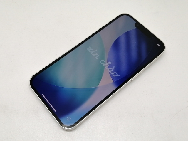 【中古】Apple 国内版 【SIMフリー】 iPhone 14 128GB スターライト MPUQ3J/A【宇田川】保証期間１ヶ月【ランクA】_1