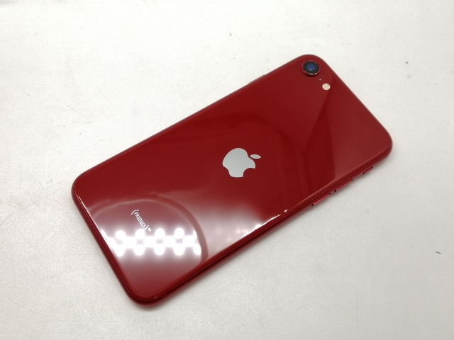 【中古】Apple SoftBank 【SIMフリー】 iPhone SE（第3世代） 64GB (PRODUCT)RED MMYE3J/A【宇田川】保証期間１ヶ月【ランクB】