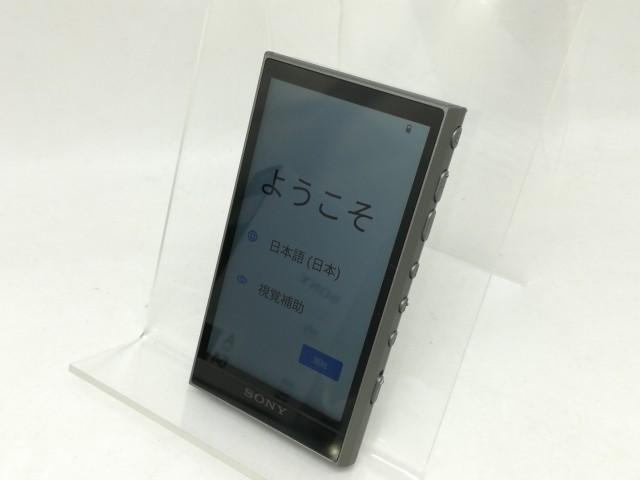 【中古】SONY WALKMAN(ウォークマン) NW-A307(H) 64GB グレー【宇田川】保証期間１ヶ月【ランクB】